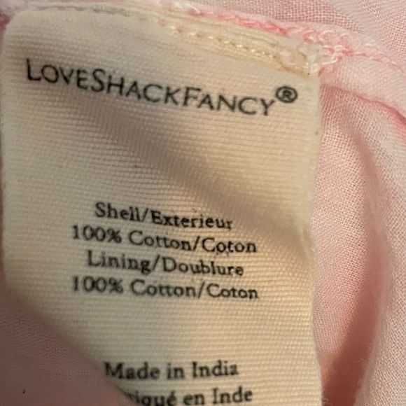 Loveshackfancy Pink preppy ballet cottagecore dress 12 princess - Picture 7 of 11